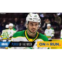 Liam Foudy of the London Knights