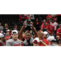 Jacksonville Sharks celebrate a title