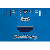 Sioux Falls Stampede St. Patrick's Day jersey