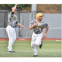 Outfielder Frankie Jezioro with the West Virginia Miners