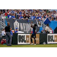 Colorado Springs Switchbacks FC salute the home crowd