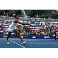Venus Williams in action for the Washington Kastles