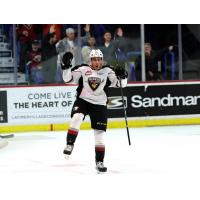 Vancouver Giants forward Justin Sourdif