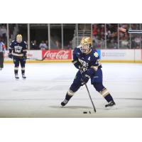 Forward Dylan Malmquist with Notre Dame