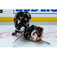 Defenseman Tanner Jago with the Idaho Steelheads