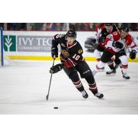 Forward Kevin Dufour with the Indy Fuel