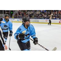 All-Star Kelly Babstock with the Buffalo Beauts