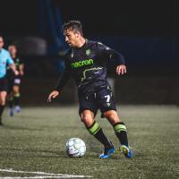 York9 FC striker Alvaro Rivero