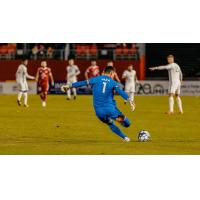 Tormenta FC goalkeeper Pablo Jara vs. the Richmond Kickers