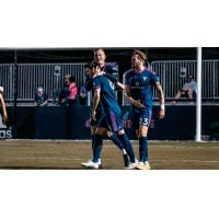 South Georgia Tormenta FC celebrates vs. New England Revolution II