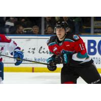 Kelowna Rockets forward Dallon Wilton