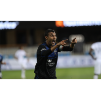 Chris Wondolowski of the San Jose Earthquakes celebrates his 166th career MLS goal