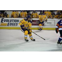 Connor Powell with Elmira College