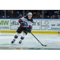 Kelowna Rockets defenceman Jake Lee