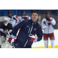 Keith McCambridge in the AHL with the Hartford Wolf Pack