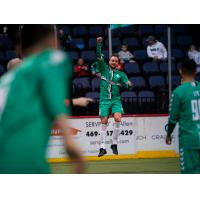 Dallas Sidekicks celebrate a goal
