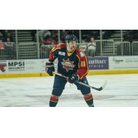 Jordan Ernst with the Peoria Riverman