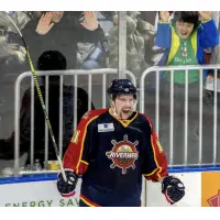 Jordan Ernst with the Peoria Riverman
