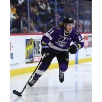 Forward Corey Mackin with the Reading Royals