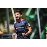 Chicago Fire FC defender/midfielder Mauricio Pineda