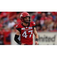 Calgary Stampeders linebacker Fraser Sopik