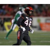 Calgary Stampeders running back Charlie Power