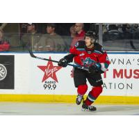 Kelowna Rockets defenceman Devin Steffler