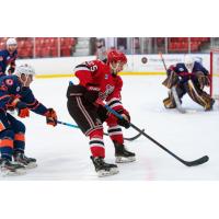 New Jersey Titans defenseman Caleb Price vs. the Northeast Generals