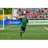Forward Jake Keegan with Greenville Triumph SC