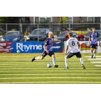 Forward Madison FC defensive midfielder Eric Leonard
