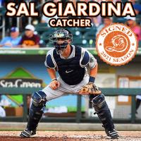 Long Island Ducks catcher Sal Giardina
