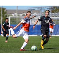 Forge FC midfielder Alex Achinioti-Jonsson