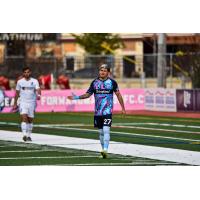 Forward Madison FC defender Christian Diaz