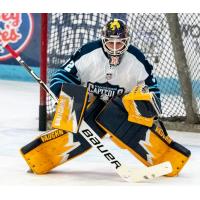 Goaltender Christian Stoever with the Madison Capitols