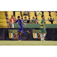Winger Derek Gebhard with the Charlotte Independence