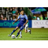 Winger Derek Gebhard with El Paso Locomotive