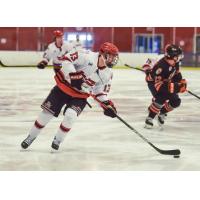 New Jersey Titans forward Nick Seitz vs. the Danbury Hat Tricks