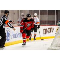 Binghamton Devils forward Ben Thomson