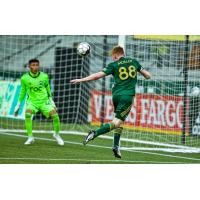 Midfielder Aaron Molloy with Portland Timbers II