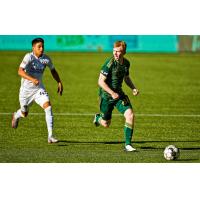 Midfielder Aaron Molloy with Portland Timbers II