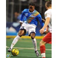Midfielder Ty Hall with the Tacoma Stars
