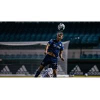 Defender Nick O'Callaghan with Orlando City B