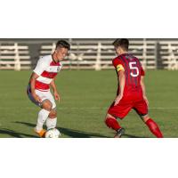 Winger Tyler Allen with the University of Nevada-Las Vegas