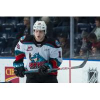 Kelowna Rockets orward Dallon Wilton.
