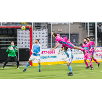St. Louis Ambush fire a shot vs. the San Diego Sockers