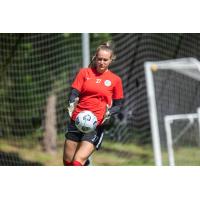 Carly Nelson of Kansas City NWSL vs. the Orlando Pride