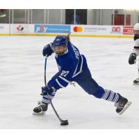Carolyne Prevost on the ice