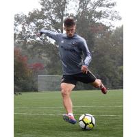 Left back Heath Martin with DC United's U-19 team