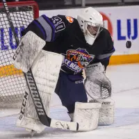 Knoxville Ice Bears goaltender Austyn Roudebush