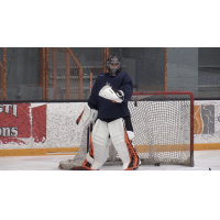 Danbury Jr. Hat Tricks goaltender Geno Pichora